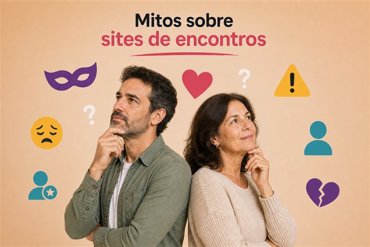 Mitos sobre sites de encontros