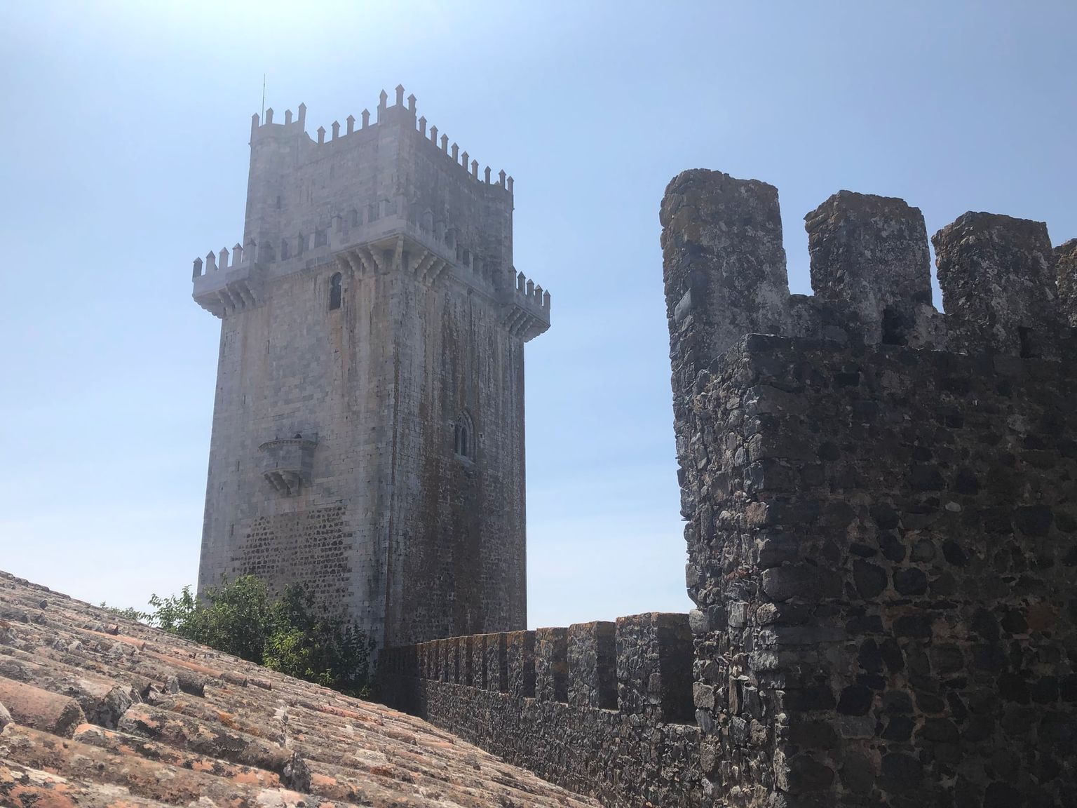 Torre de menagem e muralhas do Castelo de Beja