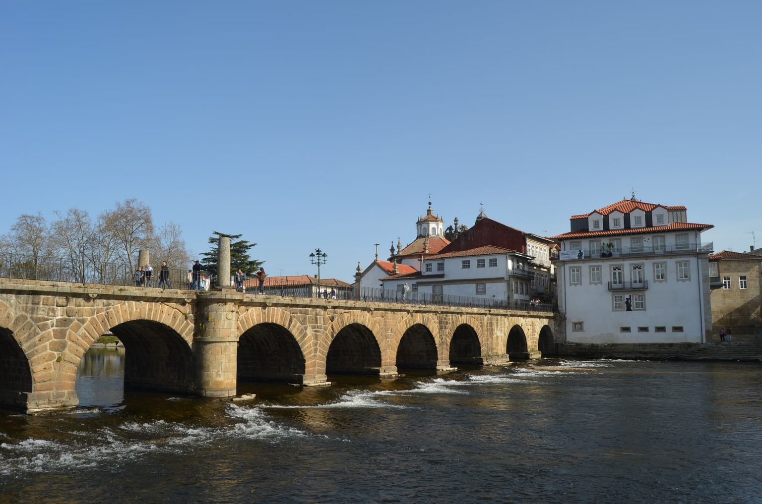 Ponte de Trajano sobre o rio Tâmega em Chaves