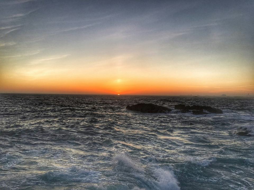 Um passeio à beira-mar na Foz